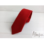 Красный галстук однотонный ручной работы Major Style