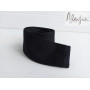 Вязаный галстук черный ручной работы Major Style