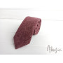 Шерстяной галстук бордовый ручной работы Major Style