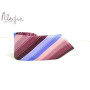 Шелковый галстук фиолетово-синий в полоску ручной работы Major Style
