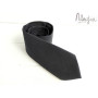 Краватка графітова однотонна ручної роботи Major Style