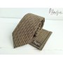 Краватка в бордово-коричневу клітинку ручної роботи Major Style