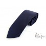 Краватка синя однотонна ручної роботи Major Style